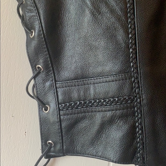 Leather vest NWT - Picture 3 of 7